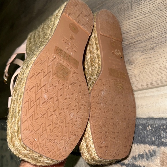 Stuart Weitzman Pink Wedge Sandals - Picture 5 of 5